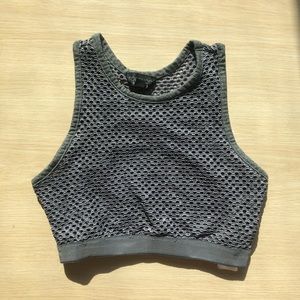 Topshop Mesh Sports Bra